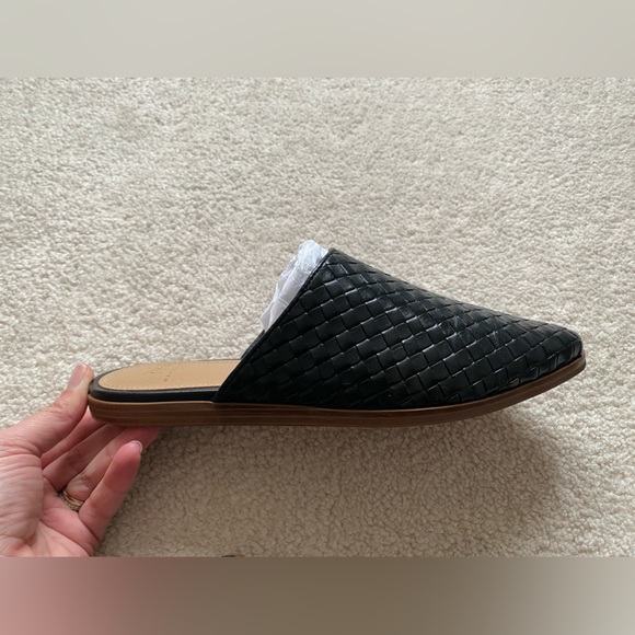 Mark Fisher Black Leather Mules - Size 7 - Picture 5 of 5